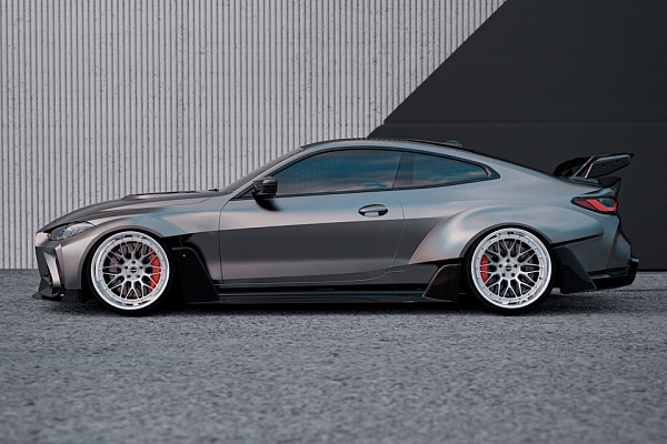 Фото дисков Rusch MS-03 MB Полированный лак на BMW 4/M4 (G22/G82)