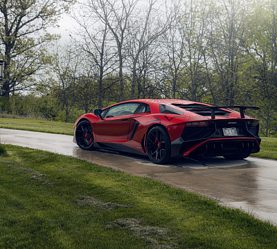Фото дисков Vossen S21-01 на Lamborghini Aventador