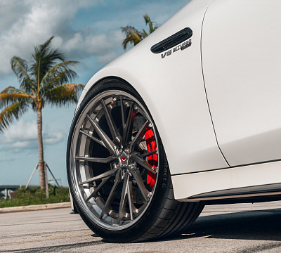 Фото дисков Vossen M-X4T (3-Piece) на Mercedes-Benz AMG GT I