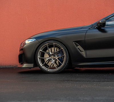 Фото дисков HRE P101 на BMW 8/M8