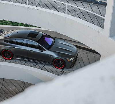 Фото дисков Strasse Wheels SV10M-RS Deep Concave FS на Mercedes-Benz AMG GT I