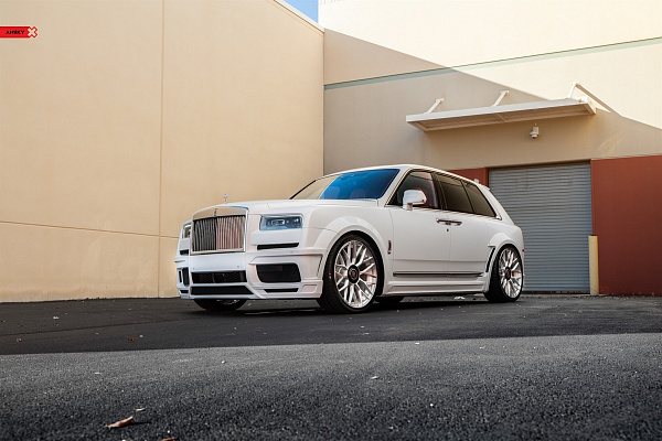 Фото дисков Anrky AN20 Глянцевый лак на Rolls-Royce Cullinan