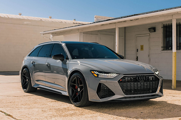 Фото дисков HRE FF11 Черный сатин на Audi A/RS 6 (C8)