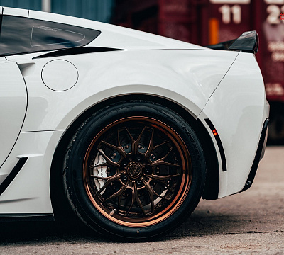 Фото дисков Anrky RS1 на Chevrolet Corvette C7