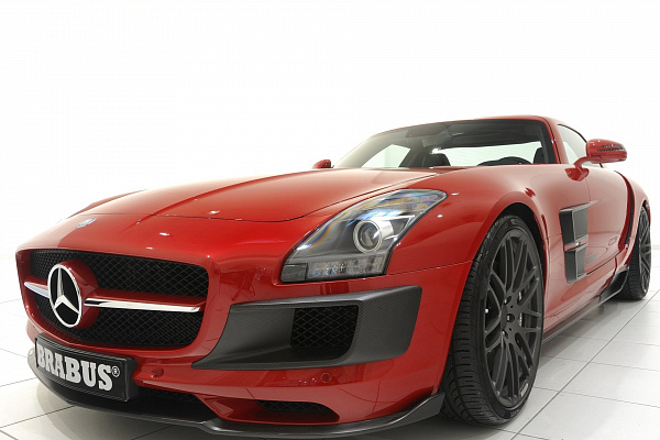 Фото дисков BRABUS Monoblock F (Platinum Edition) Матовый графит на Mercedes-Benz SLS AMG