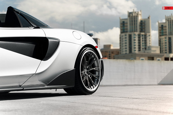 Фото дисков Anrky S3-X5 Сатиновый темный лак на McLaren 600