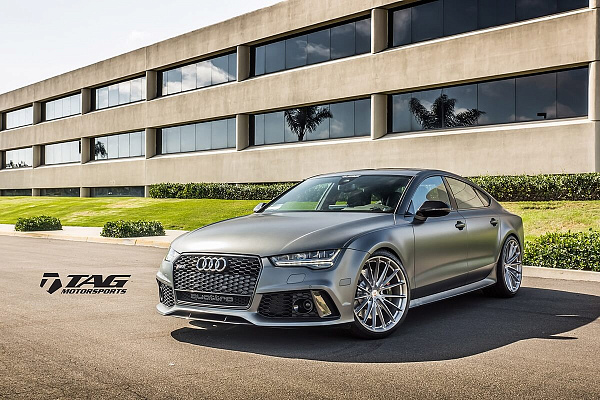 Фото дисков HRE P103 Глянцевый тонированный лак на Audi A/RS 7 (4G)