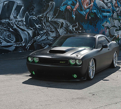 Фото дисков Vossen CVT на Dodge Challenger III