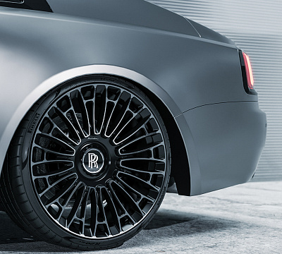 Фото дисков Brixton Forged LX01 на Rolls-Royce Wraith