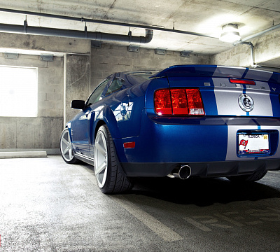 Фото дисков Vossen CV3 на Ford Mustang V
