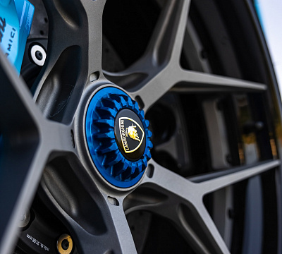 Фото дисков Brixton Forged PF7 на Lamborghini Huracan