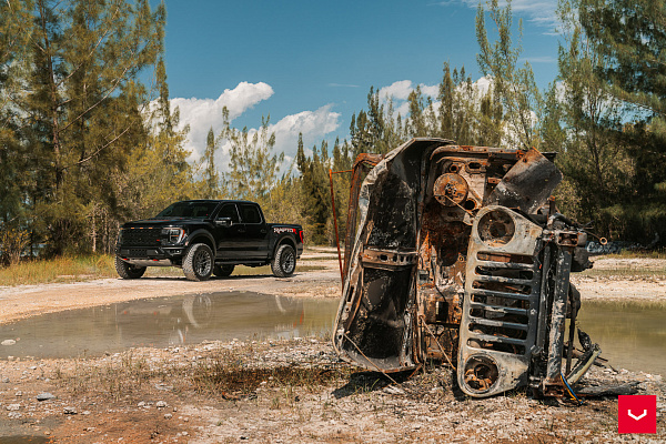 Фото дисков Vossen HFX-1 (6-Lug) Сатиновый графит на Ford F-150 XIV