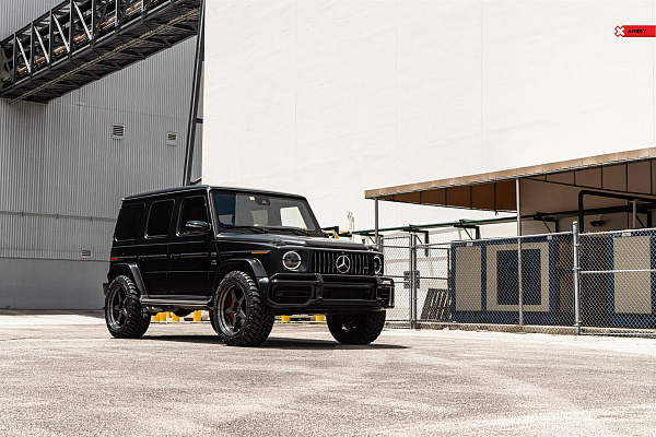 Фото дисков Anrky RS5 Черный сатин на Mercedes-Benz G-Class III