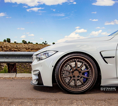 Фото дисков Strasse Wheels R10 Competition на BMW 3/M3 (F3x/F80)