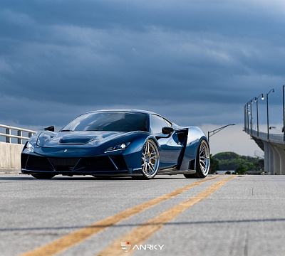 Фото дисков Anrky RS2.3 на Ferrari F8