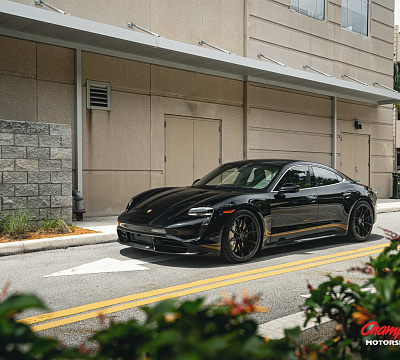 Фото дисков Vossen RS92 на Porsche Taycan I