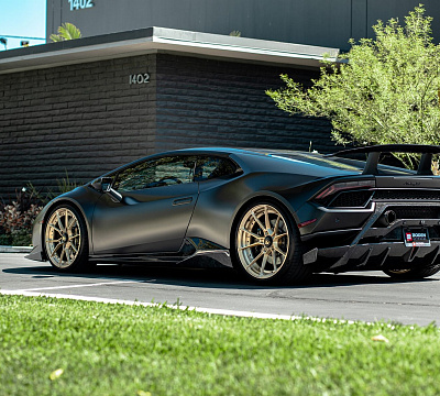 Фото дисков Anrky AN22 на Lamborghini Huracan