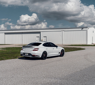 Фото дисков Vossen HF-5 на Genesis G70