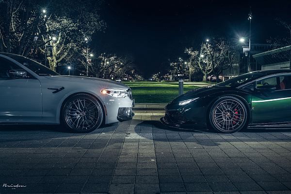 Фото дисков Brixton Forged VL4 Сатиновый темный лак на BMW 5/M5 (G30/F90)
