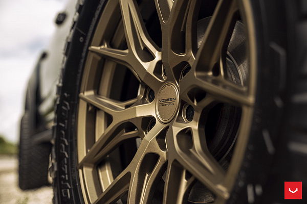 Фото дисков Vossen HF6-4 Сатиновое темное золото на Ford F-150 XIII