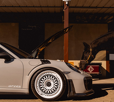 Фото дисков Brixton Forged TR20 на Porsche 911 VII