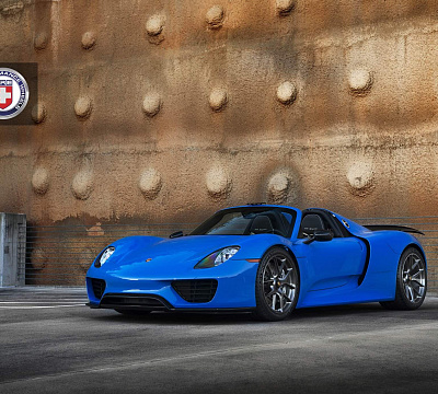 Фото дисков HRE P101 на Porsche 918 Spyder