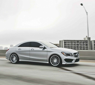 Фото дисков Vossen CVT на Mercedes-Benz CLA (C117, X117)