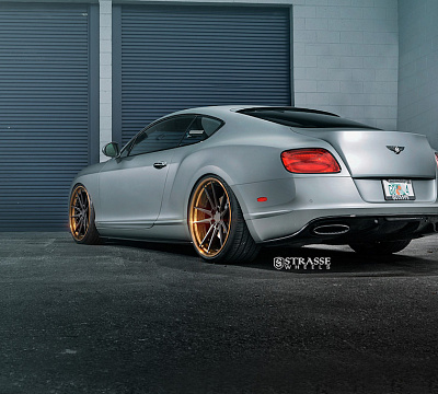 Фото дисков Strasse Wheels SV1 Deep Concave FS на Bentley Continental GT I