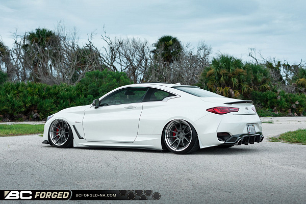 Фото дисков BC Forged HCA162 Глянцевый графит на Infiniti Q60 II