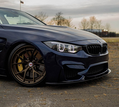 Фото дисков HRE S101 на BMW 4/M4 (F32/F82)
