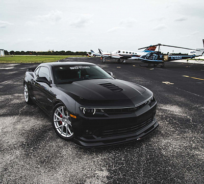 Фото дисков Vossen VFS-6 на Chevrolet Camaro V