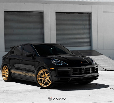 Фото дисков Anrky RS6.2 на Porsche Cayenne II