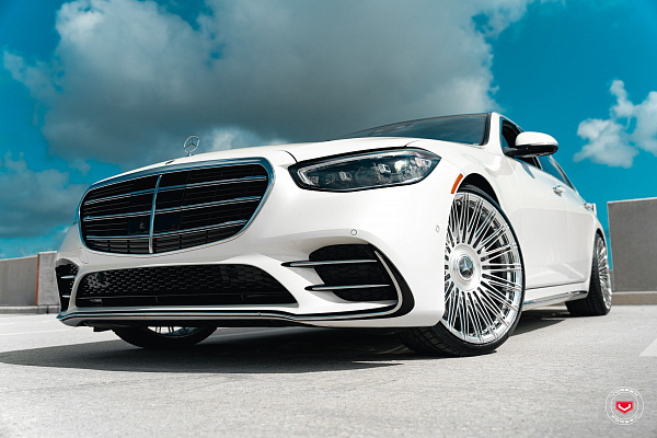 Фото дисков Vossen S17-14 Глянцевый лак на Mercedes-Benz S-Class (W223)