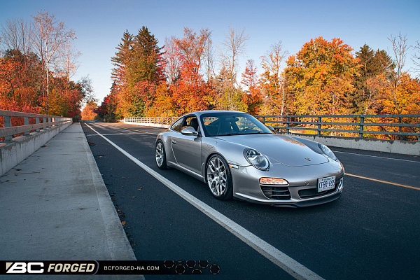 Фото дисков BC Forged KL12 Глянцевый лак на Porsche 911 VI