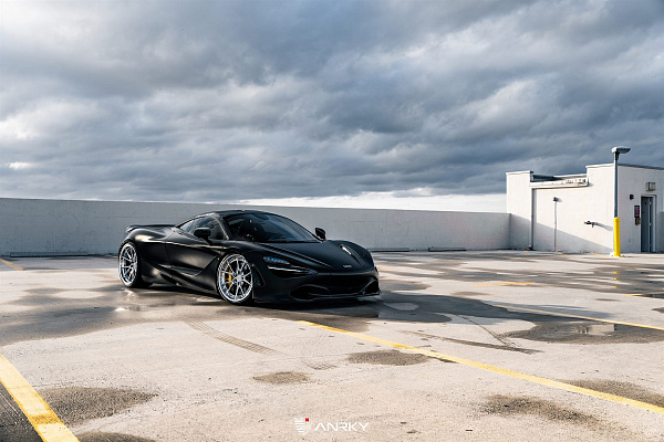 Фото дисков Anrky AN32 Полированный лак на McLaren 720S