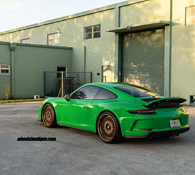 Фото дисков HRE 501 на Porsche 911 VII