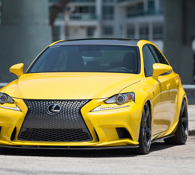 Фото дисков Vossen CV3 на Lexus IS II