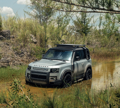 Фото дисков Vossen HF-5 на Land Rover Defender II