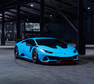 Фото дисков Brixton Forged TR04 на Lamborghini Huracan