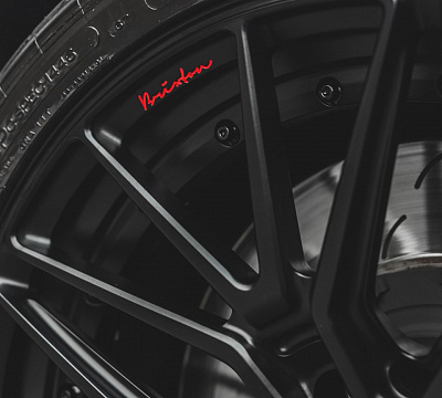 Фото дисков Brixton Forged VL4 на Chevrolet Corvette C7