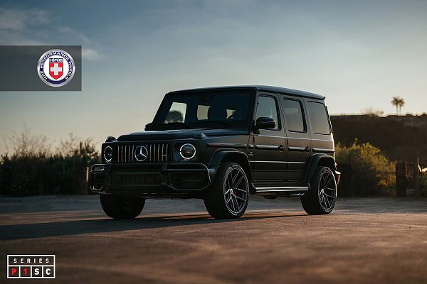 Фото дисков HRE P101SC Сатиновый графит на Mercedes-Benz G-Class III