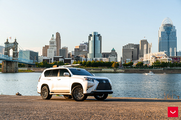 Фото дисков Vossen HF6-5 Сатиновый графит на Lexus GX II