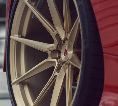 Фото дисков Vossen EVO-2 на Ferrari F8