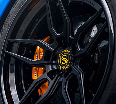 Фото дисков Strasse Wheels SV4 Deep Concave FS на McLaren 720S