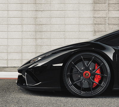 Фото дисков Strasse Wheels SM5R Deep Concave Monoblock на Lamborghini Huracan