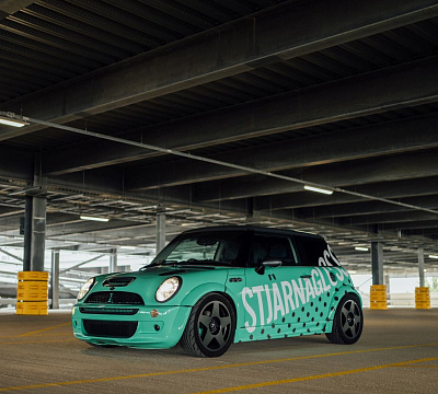 Фото дисков Bola B10 на MINI Cooper III