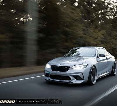 Фото дисков BC Forged HCA381 на BMW 2/M2 (F22/F87)