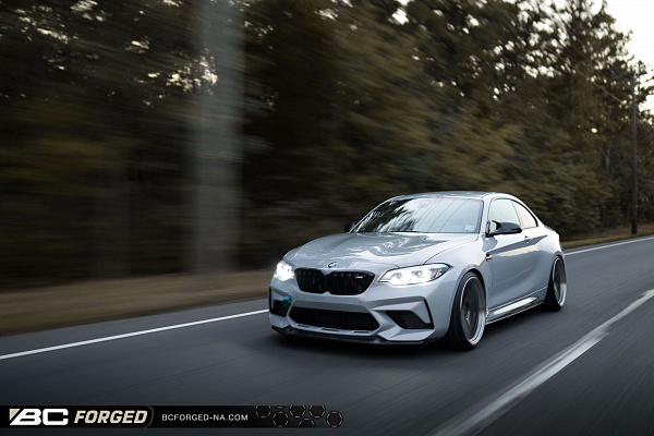 Фото дисков BC Forged HCA381 Матовый графит на BMW 2/M2 (F22/F87)