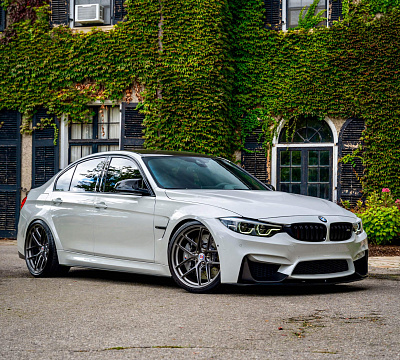 Фото дисков HRE R101 Lightweight на BMW 3/M3 (F3x/F80)