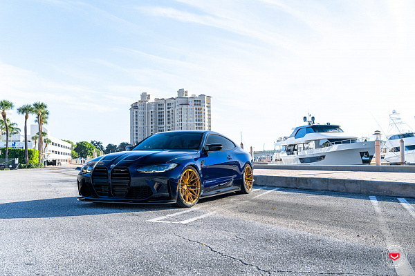 Фото дисков Vossen S21-02 Глянцевая медь на BMW 4/M4 (G22/G82)